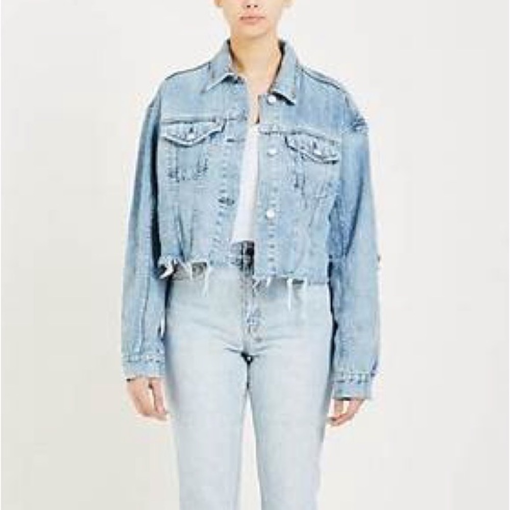 EUC KSUBI-Daggarz Crop Jacket. Size L - Picture 7 of 8